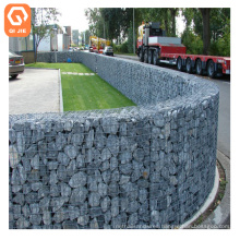 ASTM A975 standard hot galvanized gabion wall basket with CE certificate for garden